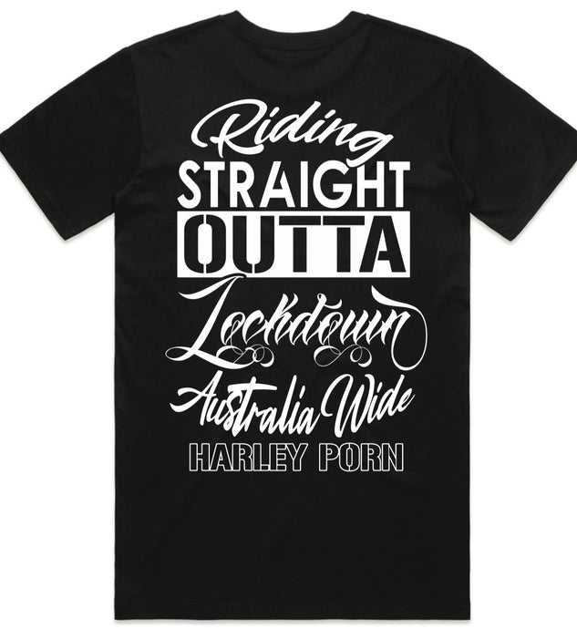 HarleyPorn Straight Outta Lockdown T-Shirt