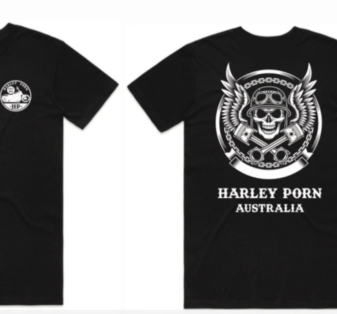 HarleyPorn Skull T-Shirt